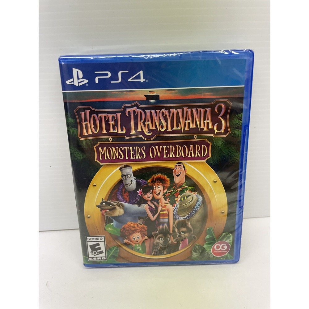 Hotel Transylvania 3 Monsters Overboard Sony PlayStation 4 PS4 New‎ Sealed Game